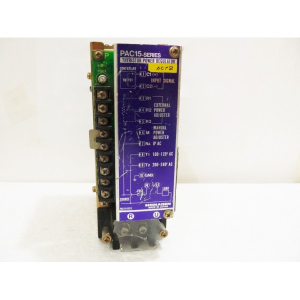 Thyristor Power Regulator, PAC15-Series, Shimaden, Japan